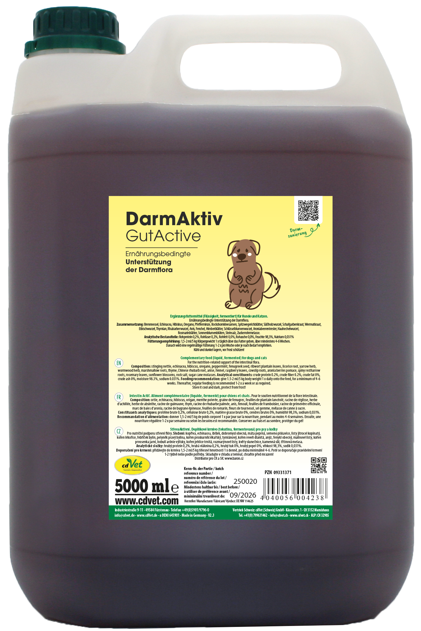 DarmAktiv Hund & Katze 5 L