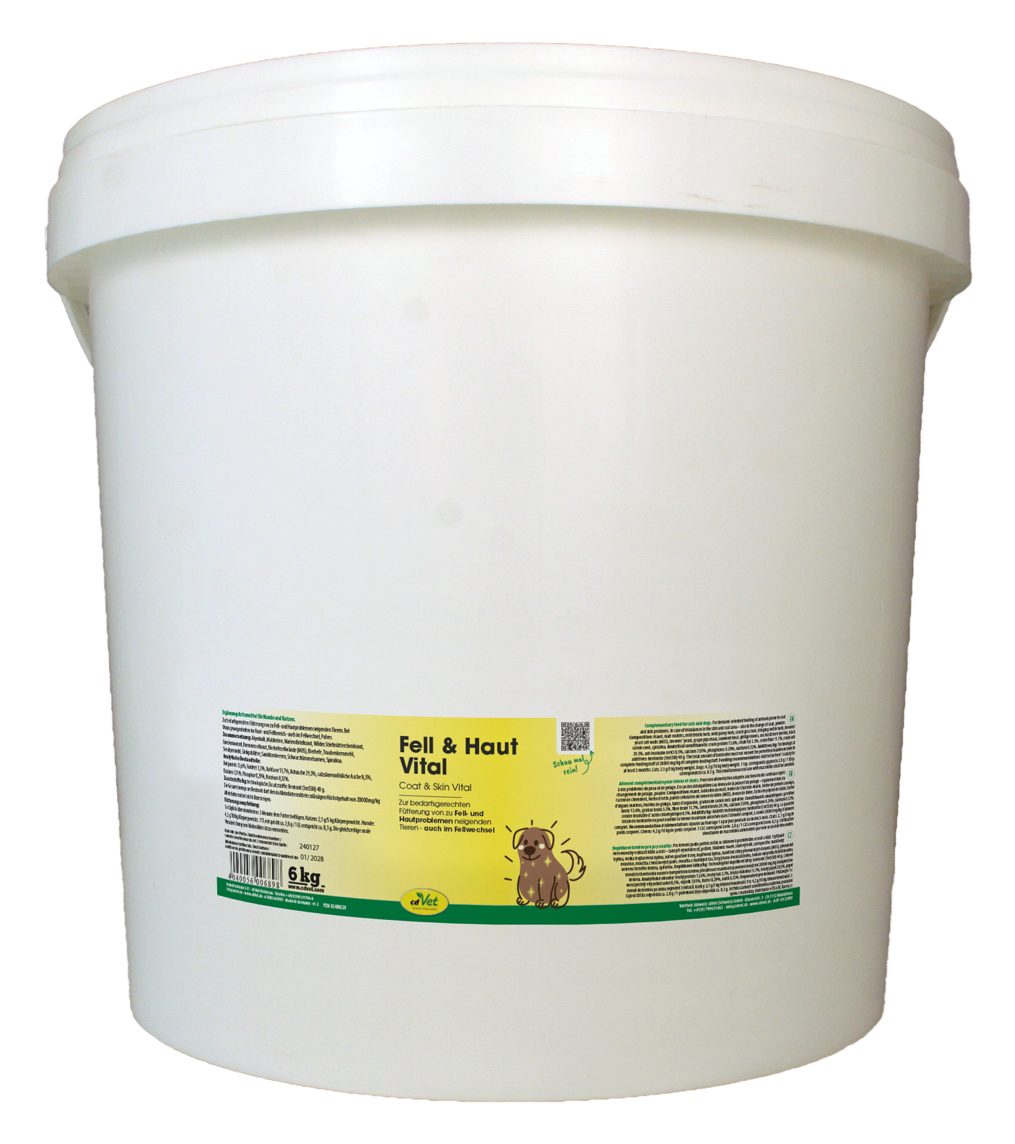 Fell & Haut Vital Hund & Katze 6 kg