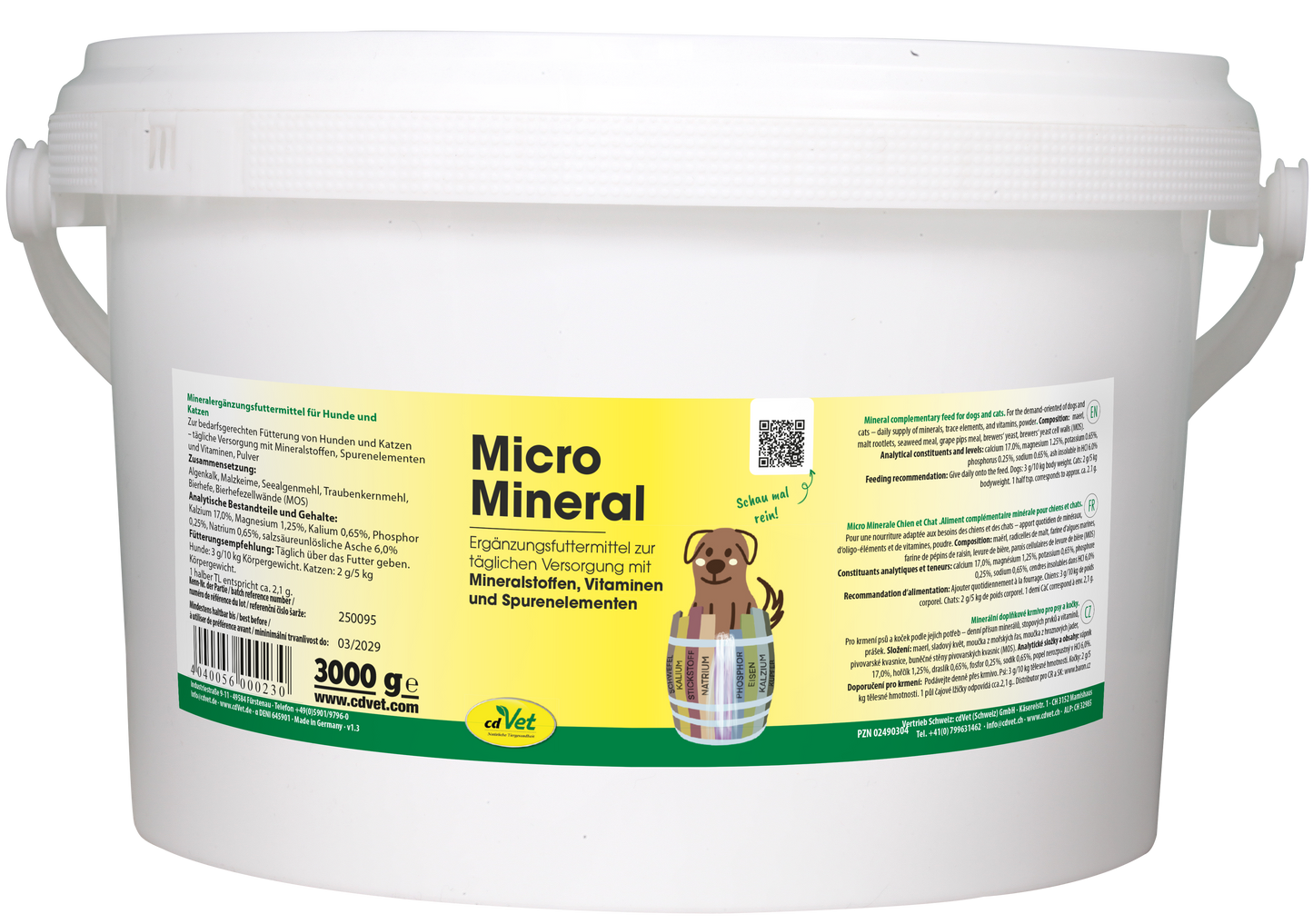 MicroMineral Hund & Katze 3 kg