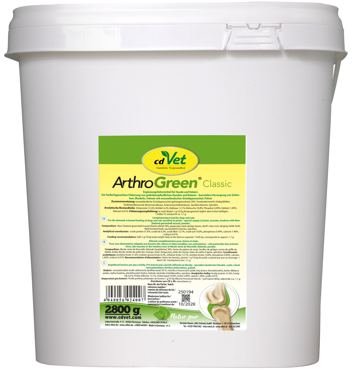 ArthroGreen Classic 2,8 kg