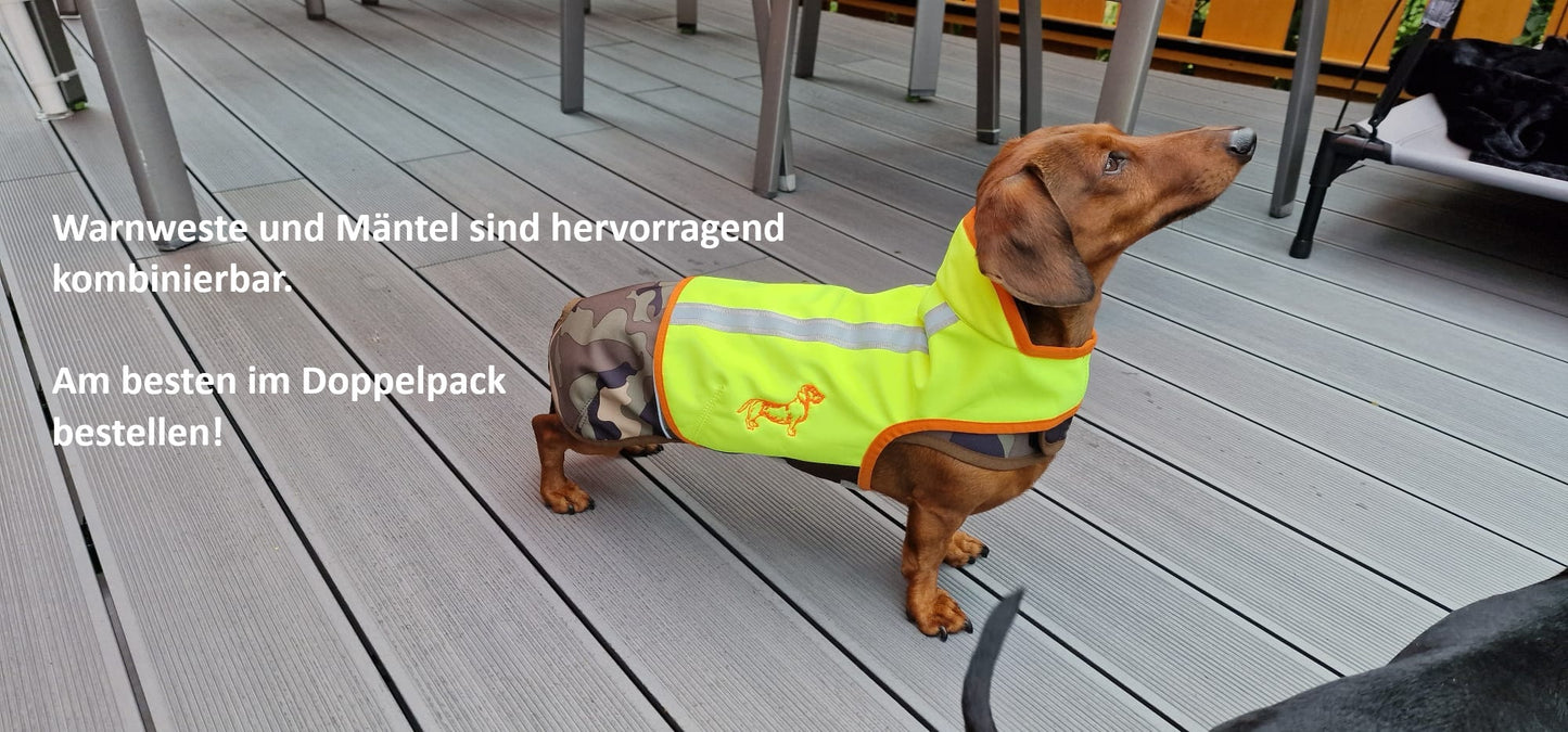 Mäntel sind mit Warnweste kombinierbar!