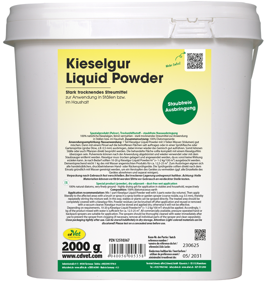 Kieselgur Liquid Powder 2kg