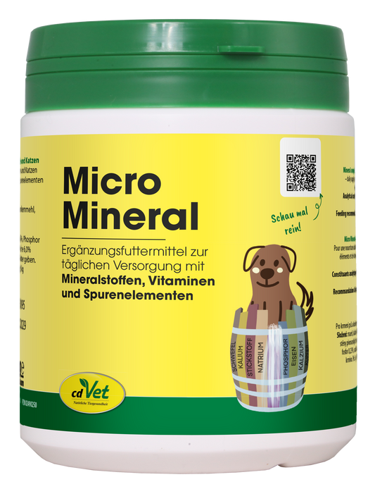 MicroMineral Hund &amp; Katze 500 g