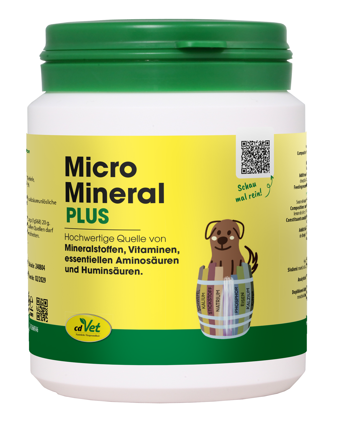 MicroMineral plus Hund &amp; Katze 150 g
