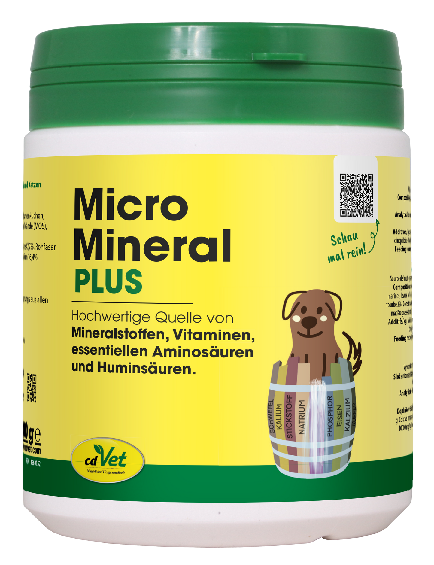 MicroMineral plus Hund &amp; Katze 500 g