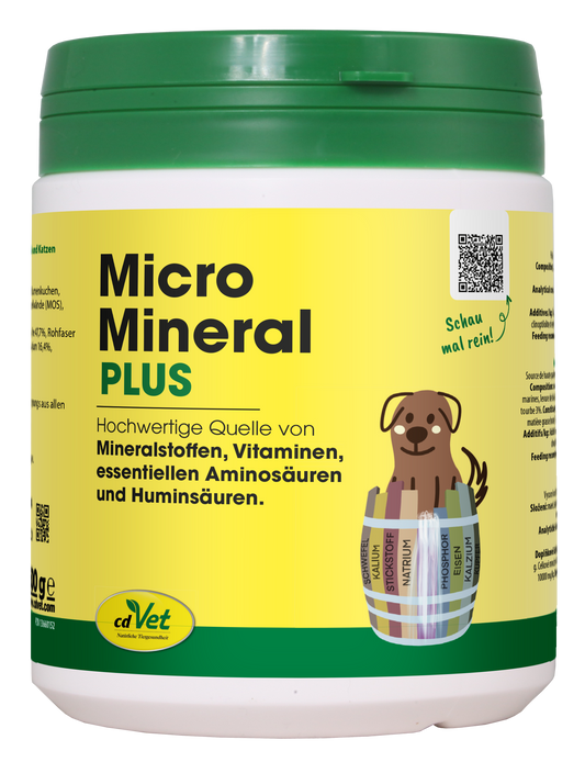 MicroMineral plus Hund &amp; Katze 500 g