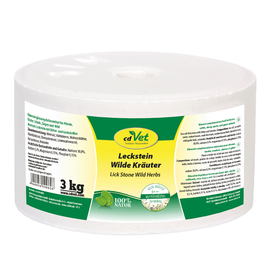 Leckstein Wilde Kräuter 3 kg