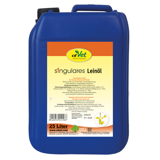 Singulares Leinöl 25 L