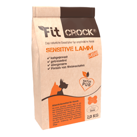 Fit-Crock Sensitive Lamm Mini 2 kg