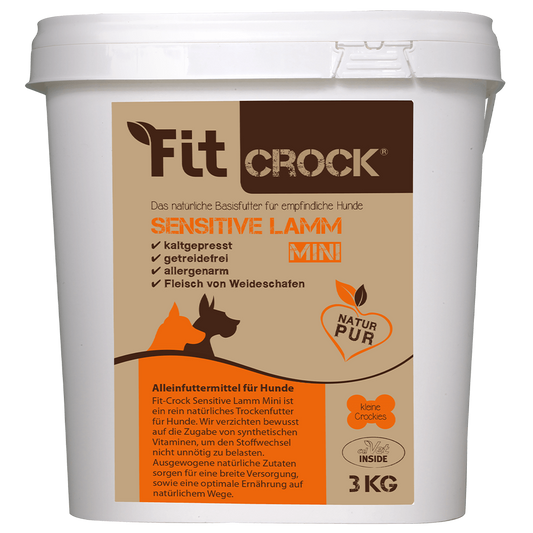 Fit-Crock Sensitive Lamm Mini 3 kg