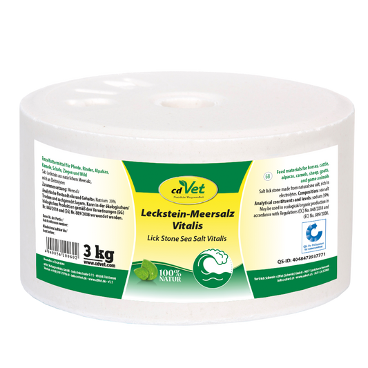 Leckstein Meersalz Vitalis 3 kg