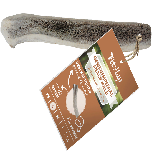 Fit-Hap Geweihmineral-Snack halb S (50-80 g)