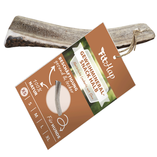 Fit-Hap Geweihmineral-Snack halb XS (25-50 g)